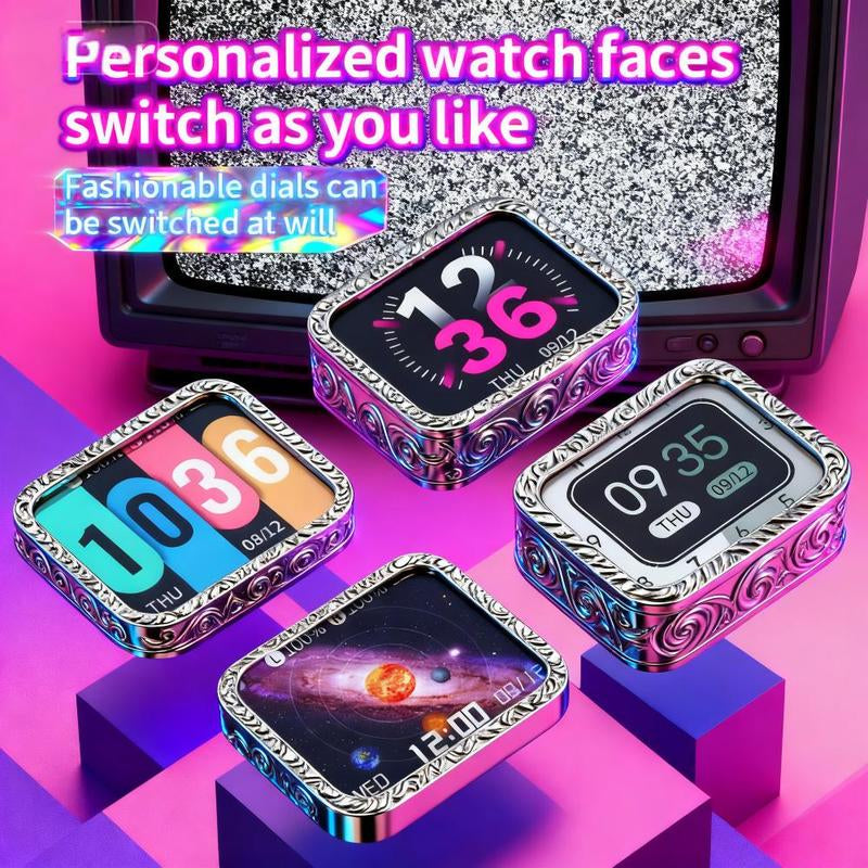 Wireless Earbuds with Touchscreen ANC ENC Noise Cancellation 6 Eqs Long Battery App Control